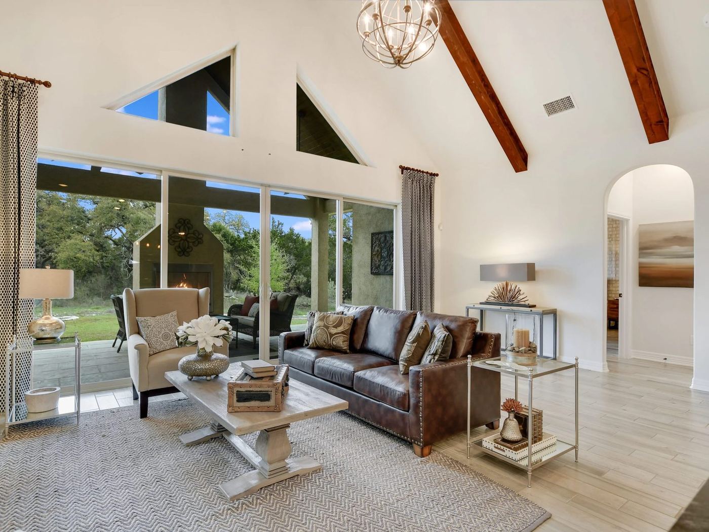 Interior of a home at punch stage — finishes checked and corrected before turnover.